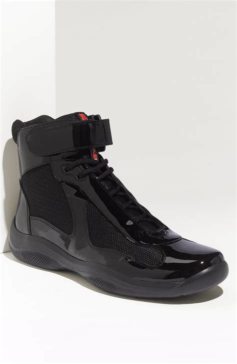 cheap prada high top shoes|prada shoes all black.